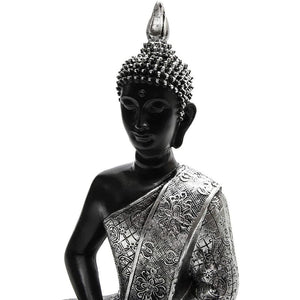 Juvale Decorative Seated Meditating Buddha Statue for Home and Garden (11 Inches)