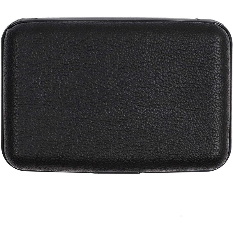 Men's RDIF Wallet, Card Holder in Black (4.25 x 2.8 In)