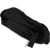 Nylon Coil Zippers Set for Sewing Supplies, 50 Yards (Black, 51 Pieces)