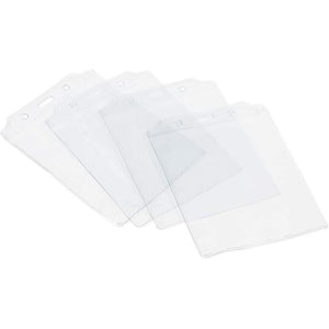 Clear Plastic Luggage Tags, ID Holders for Cruise Ships(16 Pack)