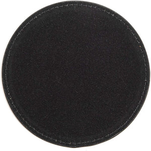Round Coasters with Holder, Cheers to That (PU Leather, 6 Pack)
