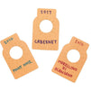 Kraft Wine Bottle Label Tags 300 Pack Cellar Rack Labels (3.5 x 2.25)