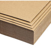 2mm Strong Corrugated E-Flute Boards (8 x 10 in, 25 Pack)