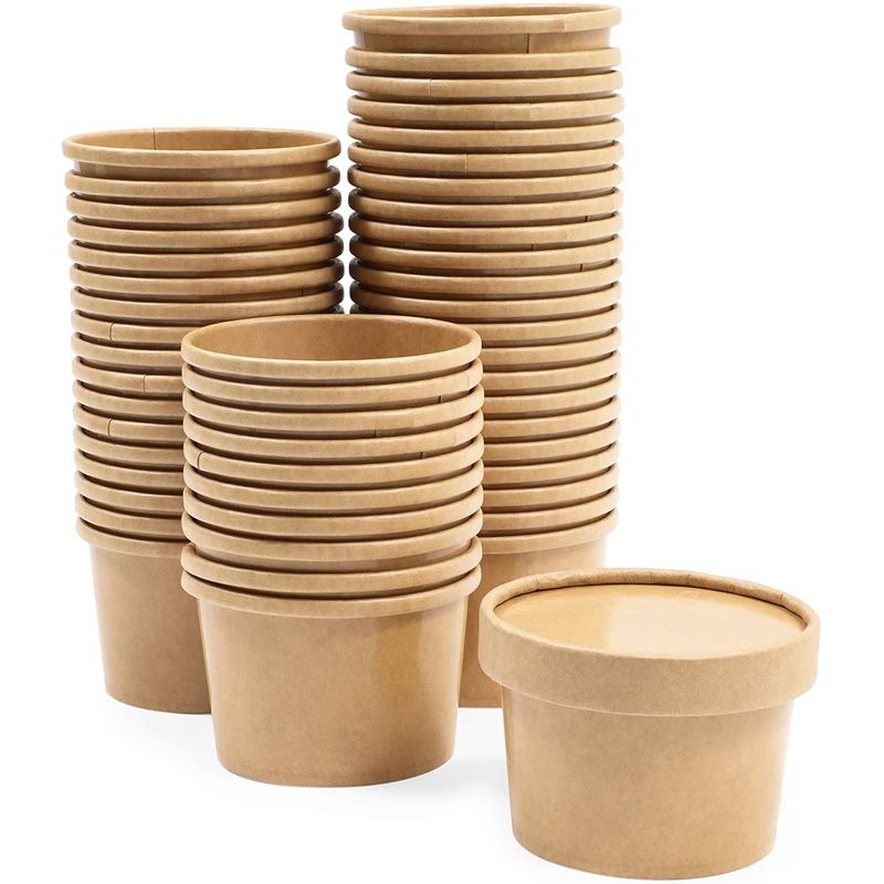 Soup Take-out Containers and Lids