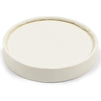 White Disposable Soup Containers with Lids for To Go Food (8 oz, 50 Pack)