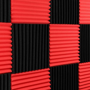 Acoustic Panels, Soundproof Studio Foam (1 x 12 x 12 in, 12 Pack)