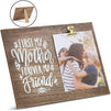 Wood Clip Picture Frame for 5x7 Inch Photos, Mother’s Day Gifts