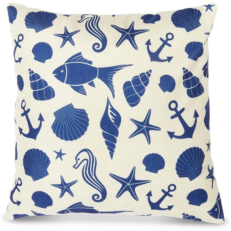 Coastal Living Starboard Nautical Stripe 2-Piece Multicolor Decorative  Pillow Set - Walmart.com