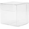 2 Inch Clear Candy Gift Box, Small Transparent Boxes for Party Favors (100 Pack)