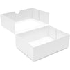 Cake Box with Display Window, Pastry Bakery Box (8 x 2.5 x 5.75 In, 15 Pack)