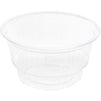 Clear Plastic Ice Cream and Yogurt Cups with Dome Lids (5 oz, 50 Pack)