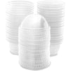 Clear Plastic Ice Cream and Yogurt Cups with Dome Lids (5 oz, 50 Pack)