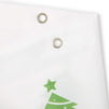 Christmas Tree Shower Curtain Set with 12 Hooks (70 x 71 Inches)