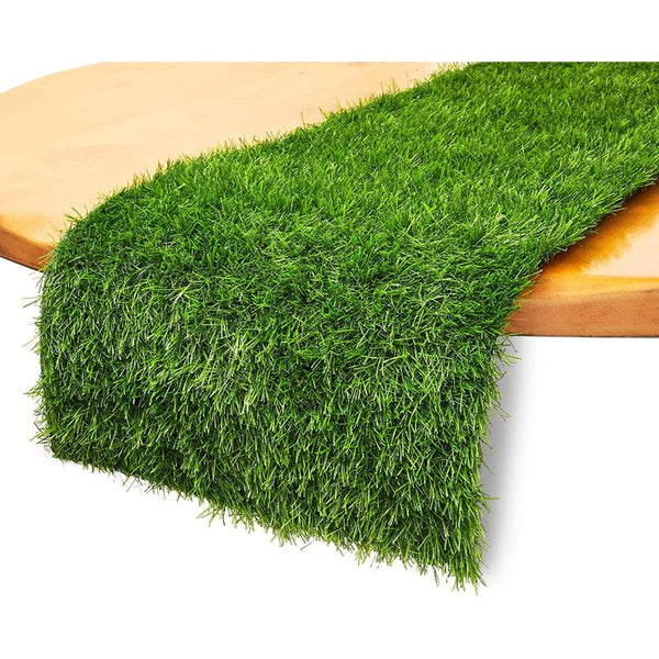 Juvale Synthetic Grass Table Runner for Party Decor (14 x 108 Inches)