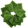 Juvale Small Synthetic Grass Squares for Garden and Decorations (6 x 6 in, 12-Pack)