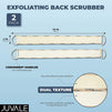 Exfoliating Back Scrubber Sponge for Shower (4 x 40 In, 2 Pack)
