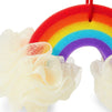 Rainbow Loofah Body Scrubber, Bath Sponge (3 Pack)