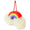 Rainbow Loofah Body Scrubber, Bath Sponge (3 Pack)