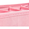 Foldable Drawer Organizer Dividers (11.5 x 6.5 In, Pink, 6-Pack)