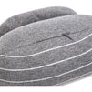 Travel Kit, Includes Inflatable Earplugs and Sleep Mask (Grey, 3 Pieces)