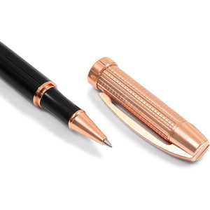 Rose Gold Rollerball Pen Gift Set for Women with Gift Box