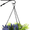 Mounted Wall Hooks for Hanging Garden Planters (10 in, 4 Pack)