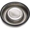 Juvale Stainless Steel Pet Bowls for Cats and Dogs (6.3 in, 2 Pack)