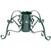 Green Metal Christmas Tree Stand (22 x 22 x 7 Inches)