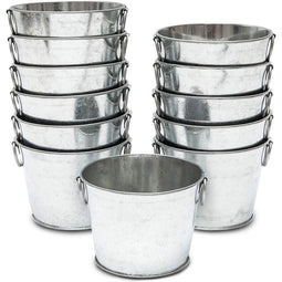 Mini Metal Buckets Assorted Colors for Plants and Party Favors Or Return  Gifts at Rs 40/piece, Gandhi Nagar, Moradabad