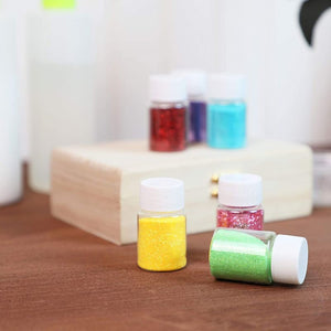 Juvale Fine Glitter for DIY Slime, Arts, Crafts in 30 Colors (0.7 oz, 30 Pack)
