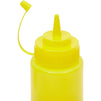 Plastic Condiment Squeeze Bottles (Yellow, 32 oz, 6 Pack)