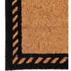 Coco Coir Initial Letter L Monogram Doormat (30 x 17 In)