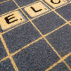 Coco Coir Mat, Welcome Home Doormat Tile Letters, Nonslip (17 x 30 in)