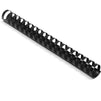 Black Spiral Binding Coils, Plastic Coil Spines for 220 Sheets (11 in, 25mm, 50 Pack)