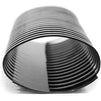 Black Spiral Binding Coils, Plastic Coil for 300 Sheets (11 in, 35 mm, 50 Pack)