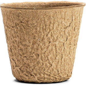 Round Peat Starter Pots with Plastic Plant Labels (2.36 In, 240 Pieces)
