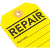 Maintenance Repair Tags (Yellow, 2.6 x 5.25 in, 100 Pack)