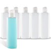 8 oz Plastic Squeeze Bottles with Caps (1.9 x 6.5 In, 6 Pack)