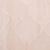 Grommet Curtain Panels, Sheer Pink Faux Linen (54 x 84 Inches, 2 Pack)