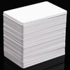 PVC Cards for ID Badges, Not for Sublimation (3.25 x 2.15 in, White, 100 Pack)