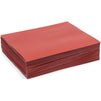 Pocket Folders, Red Tri-Fold File Organizers (11.5 x 9 Inches, 24 Pack)