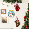 Santa Claus Countdown to Christmas, Hanging Holiday Decorations (11.75 x 13 in)