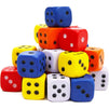Foam Dice Set for Classroom (5 Colors, 1.2 in, 30 Pieces)