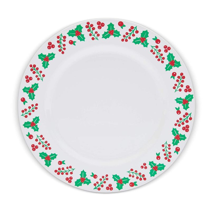 Marye-Kelley, Holiday, Pair Of Vintage Decoupage Christmas Plates By  Maryekelley