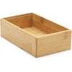 Bamboo Drawer Organizer Boxes for Storage (4 Pack)