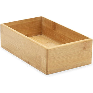 Bamboo Drawer Organizer Boxes for Storage (4 Pack)