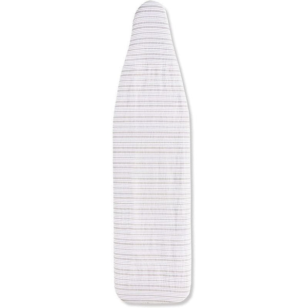 Juvale Ironing Board Cover and Pad, Heavy Duty, Grey Stripe Pattern (15 x 54 in)