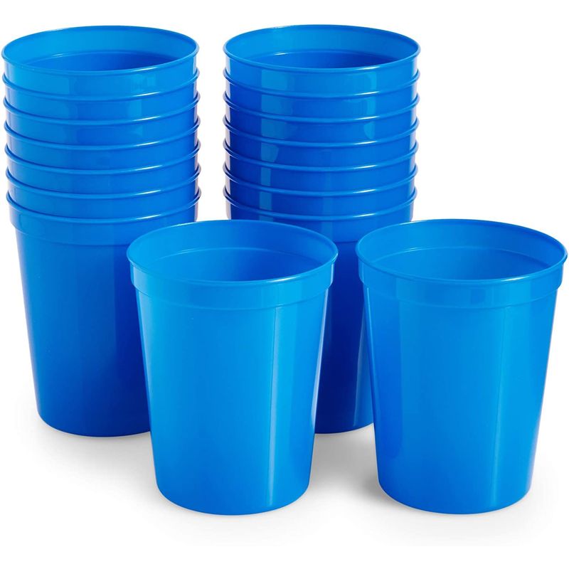 16 oz Bulk Graduation Party Stadium Reusable Plastic Cups