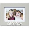 Juvale Cousins Picture Frame for 4 x 6 and 5 x 7 Inch Photos (Grey, 9 x 0.5 x 7.1 Inches)