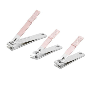 Nail Clippers Set, Stainless Steel (Rose Gold, 6 Pack)